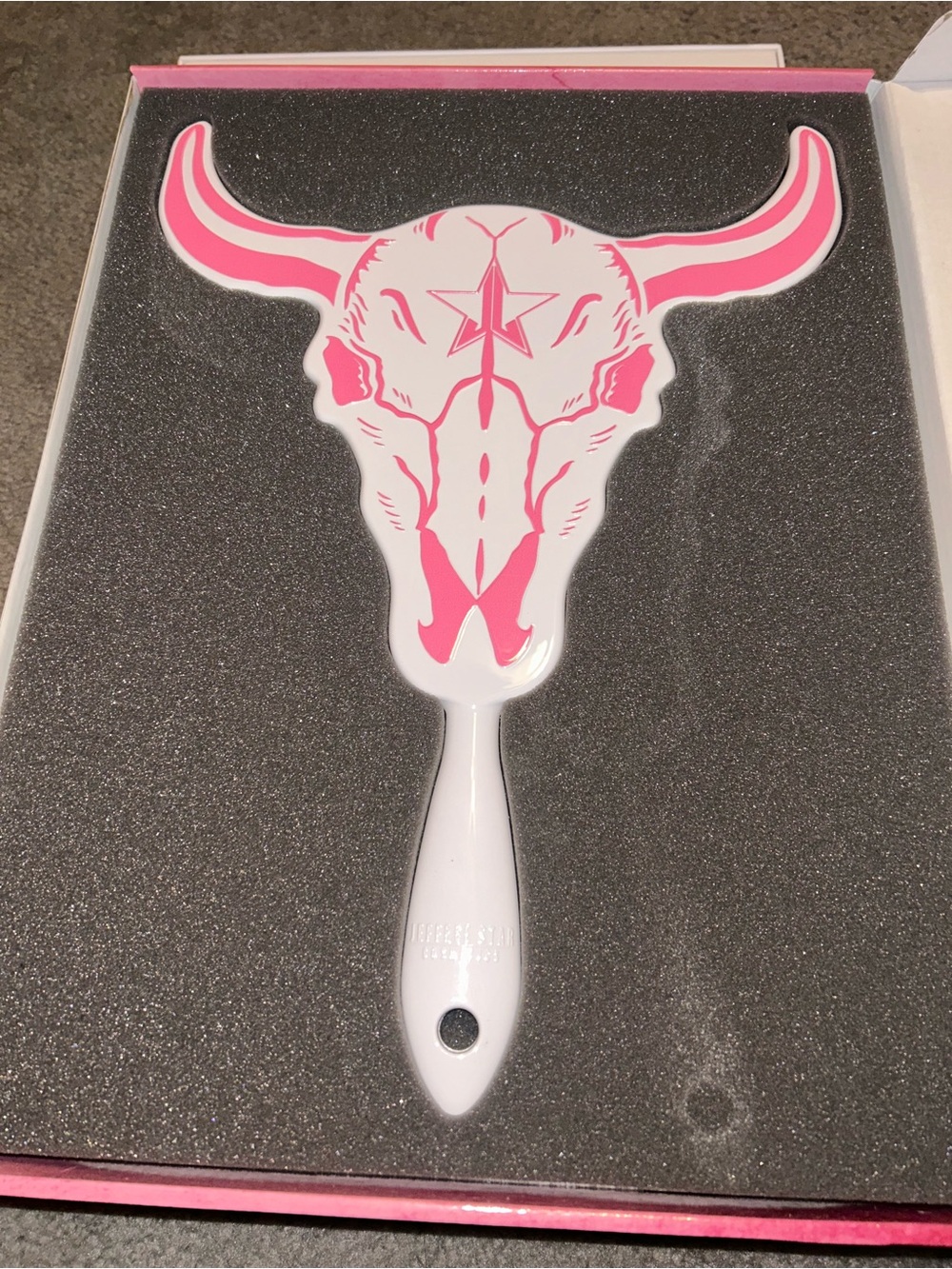 Jeffree Star - White/Pink Yak Mirror